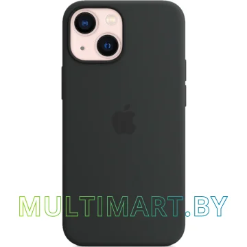 Чехол для телефона Apple MagSafe Silicone Case для iPhone 13 mini (темная ночь)